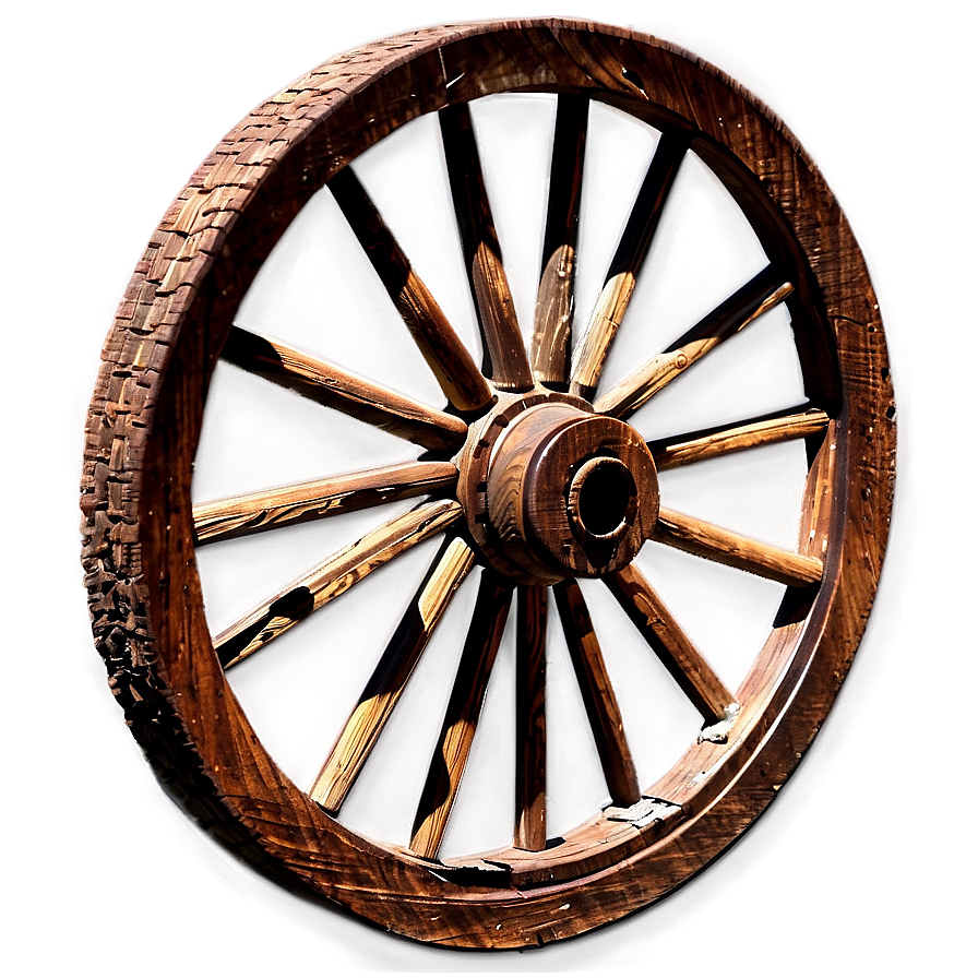 Old Wagon Wheel Png 05242024 PNG Image