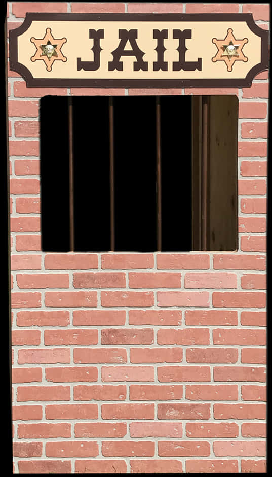 Old Western Jail Window Bars PNG Image