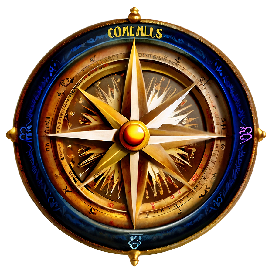 Old World Compass Png 79 PNG Image