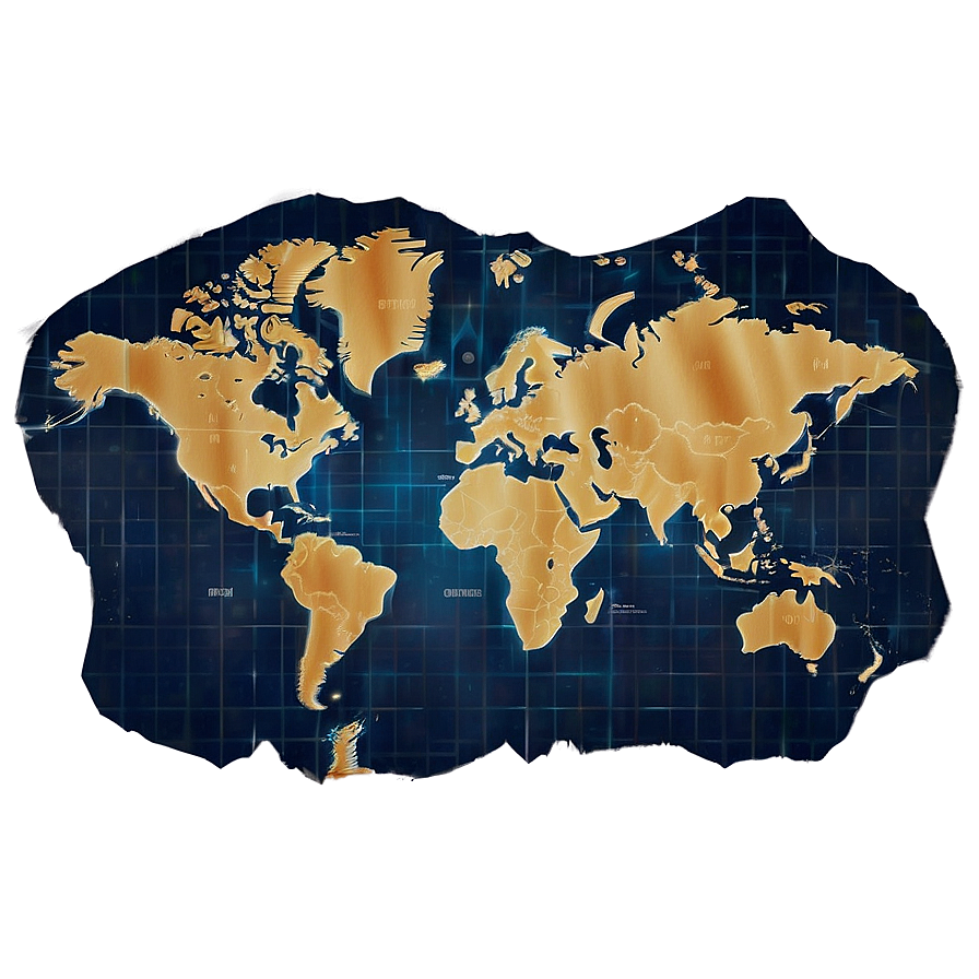 Old World Map Png Iip34 PNG Image