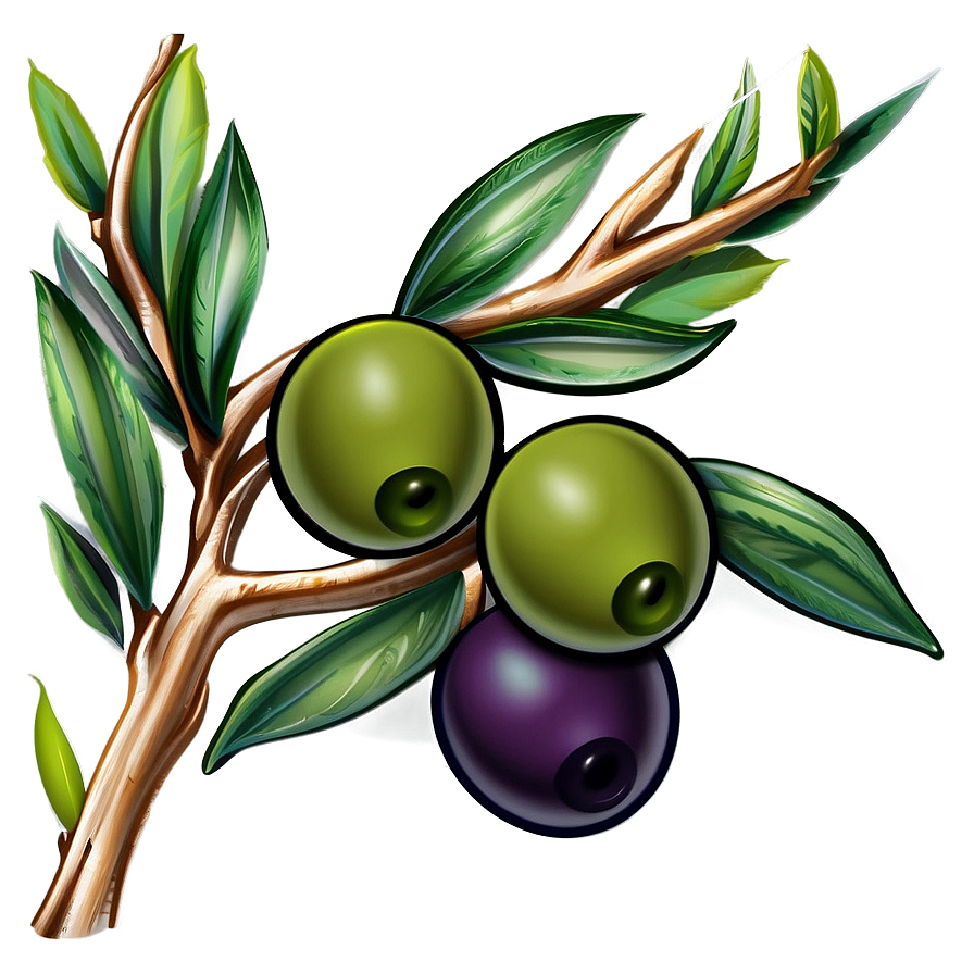 Olive Branch Tattoo Png 53 PNG Image