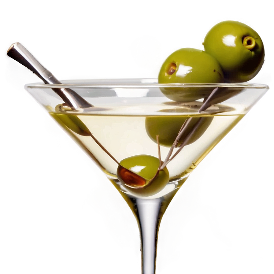 Olive Garnished Martini Png 05242024 PNG Image