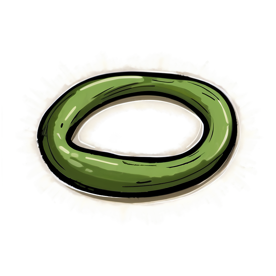 Olive Green Circle Drawing Png Cip PNG Image