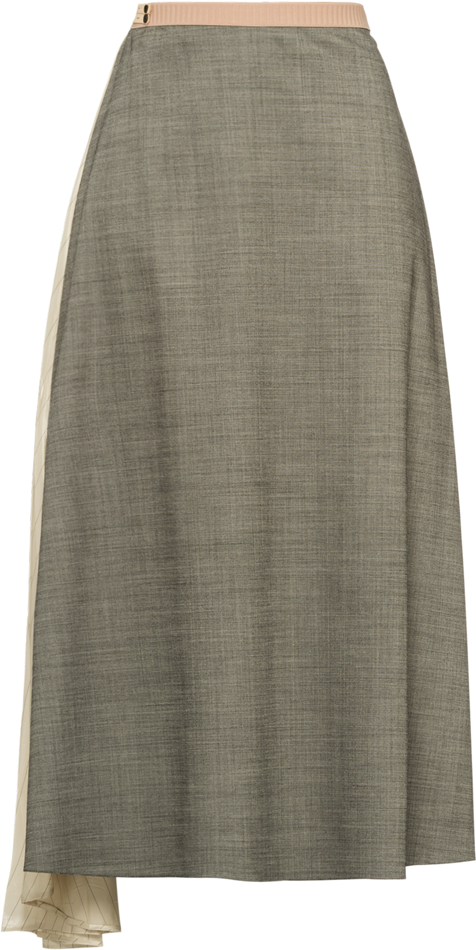 Olive Green Skirt Fabric Texture PNG Image