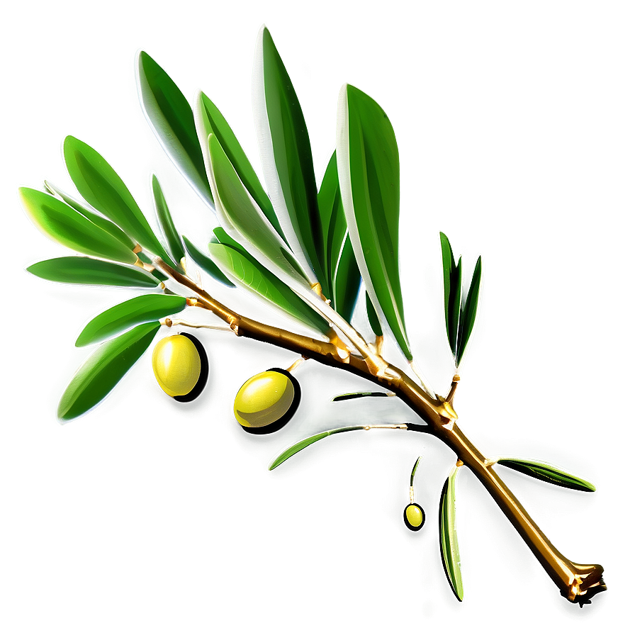 Olive Tree Branch Png 82 PNG Image