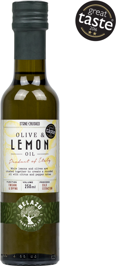 Oliveand Lemon Oil Bottle PNG Image