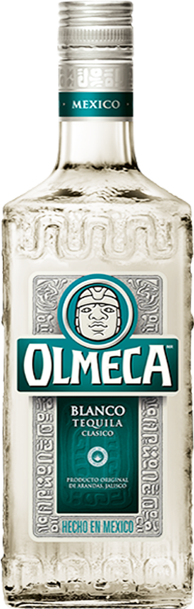 Olmeca Blanco Tequila Bottle PNG Image