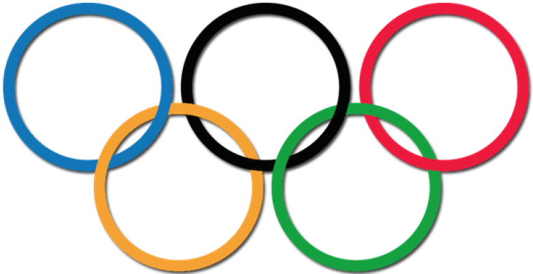 Olympic Rings Symbol PNG Image