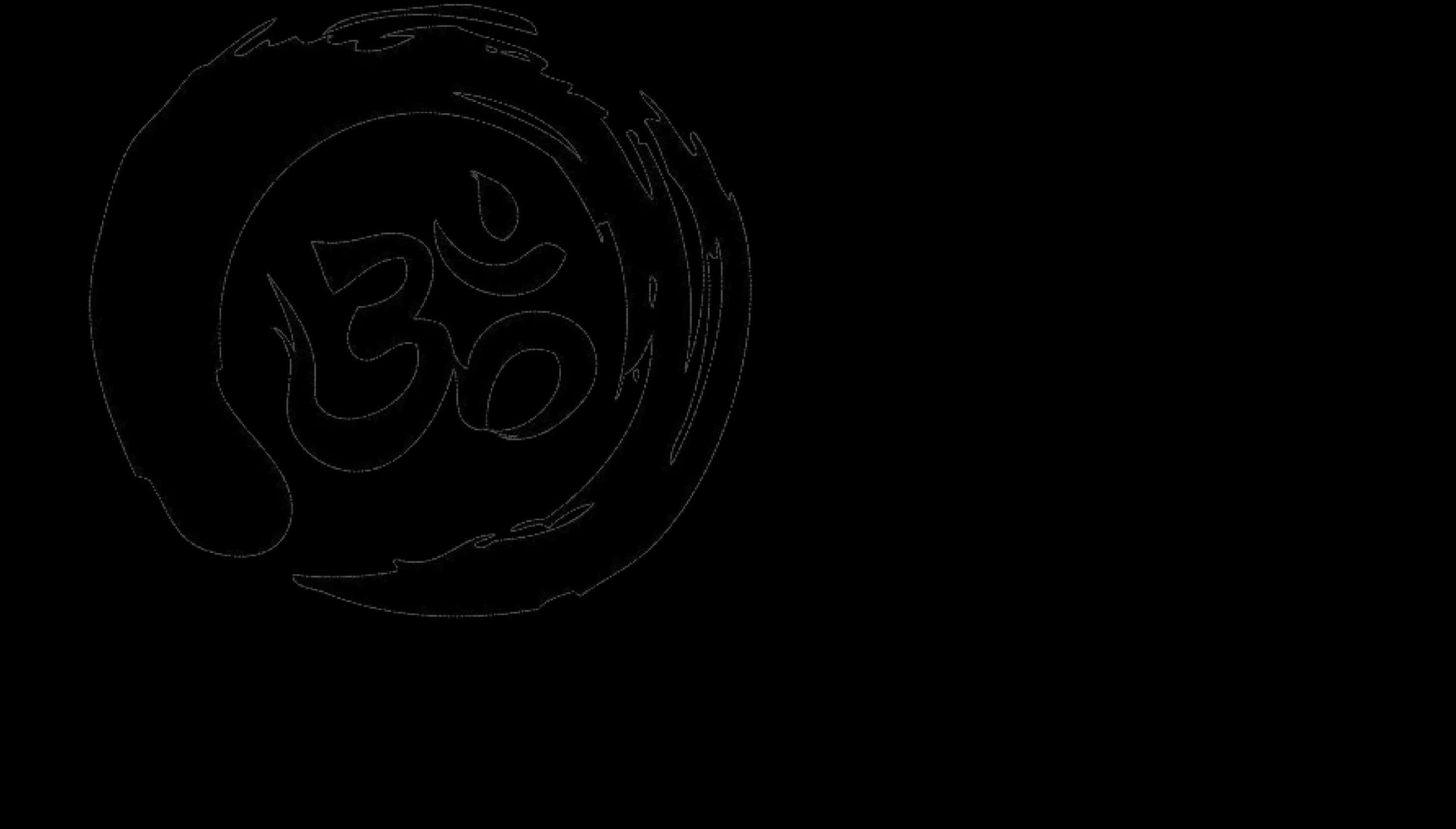 Om Symbol Sketch Art PNG Image