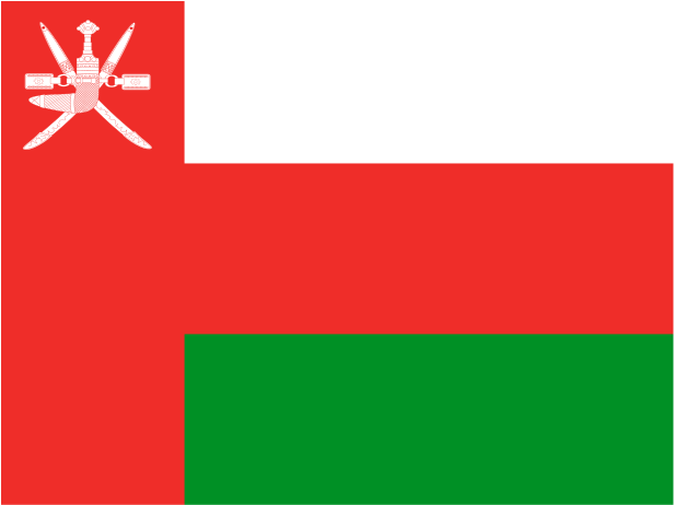 Oman National Flag PNG Image