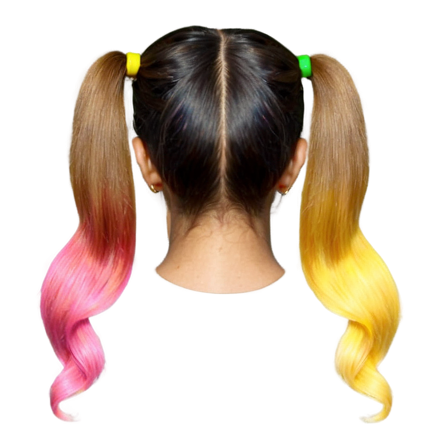 Ombre Ponytail Fashion Png Wjj88 PNG Image