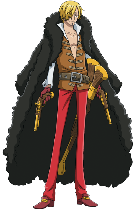 One Piece Sanji Character Art PNG Image