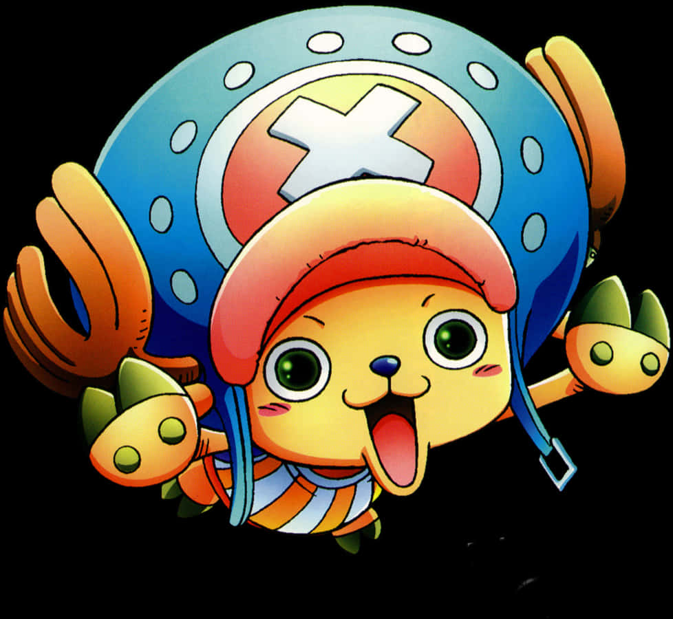 One Piece Tony Tony Chopper Cute Pose PNG Image