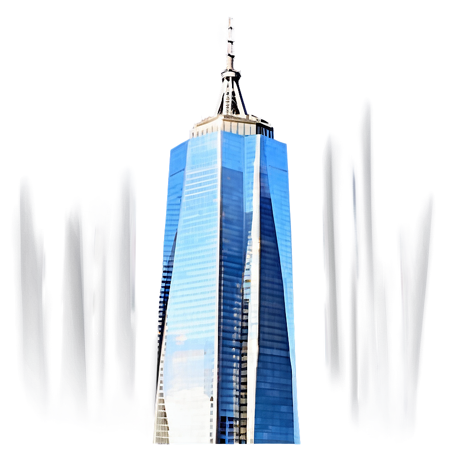 One World Trade Center Artistic Png 06252024 PNG Image