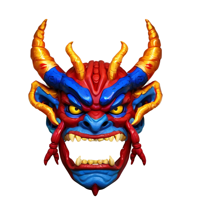 Oni With Thunder God Png 06122024 PNG Image