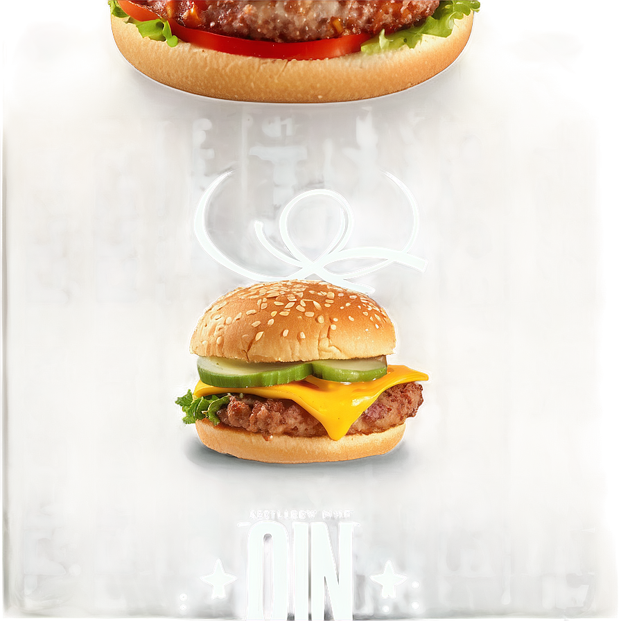 Onion Ring Burger Png Qqt77 PNG Image