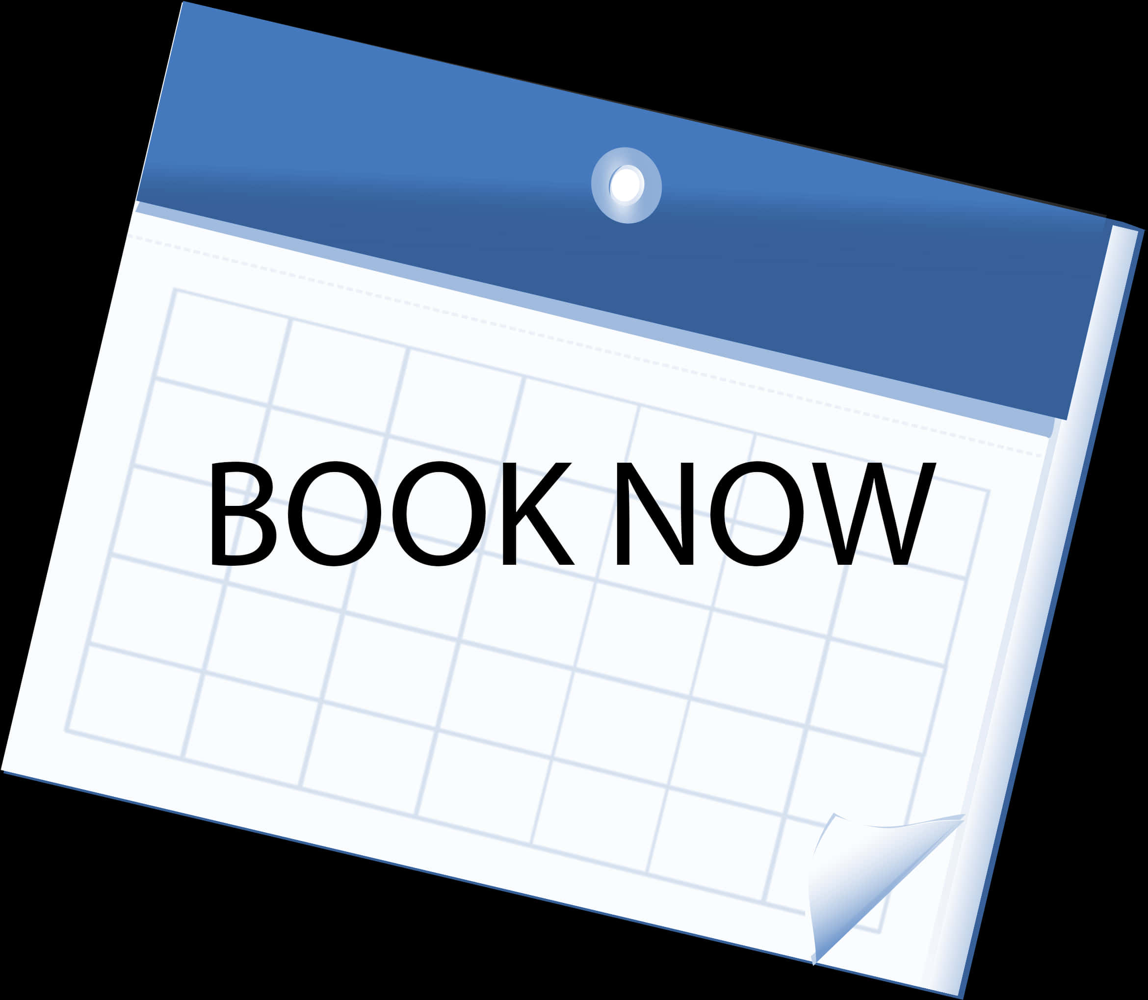 Online Booking Calendar Graphic PNG Image