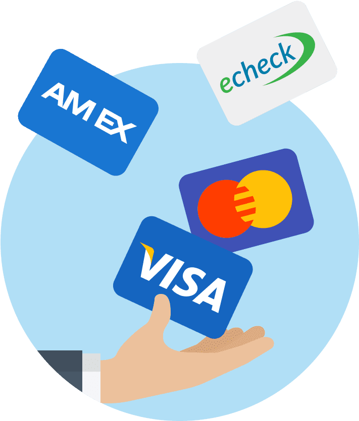 Online Payment Options Illustration PNG Image