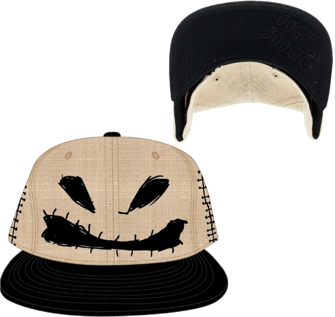 Oogie Boogie Inspired Snapback Hat PNG Image