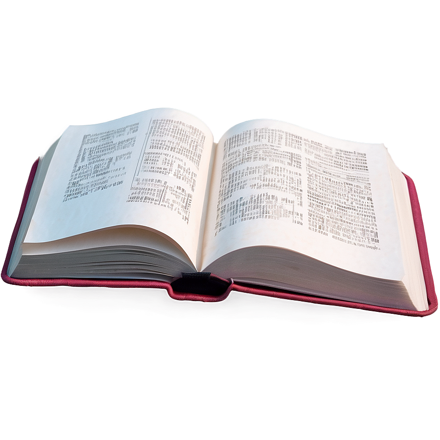 Open Book In Classroom Png 36 PNG Image