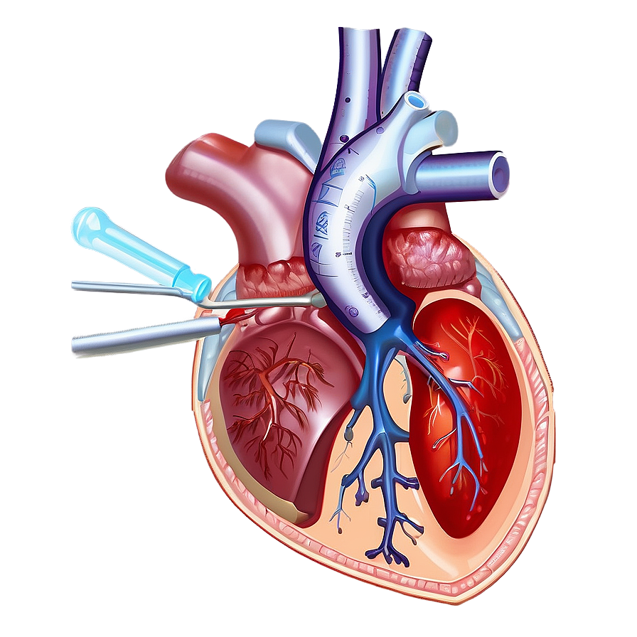 Open Heart Surgery Illustration Png 68 PNG Image