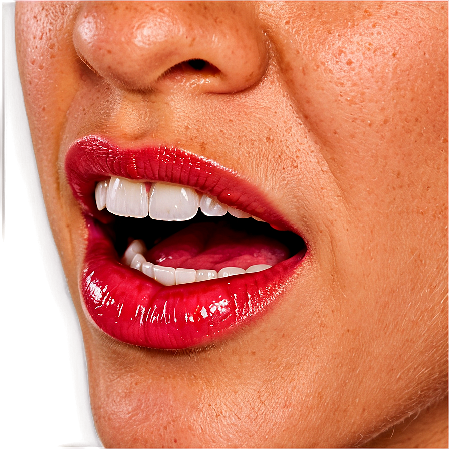 Open Mouth With Tongue Out Png Xex PNG Image