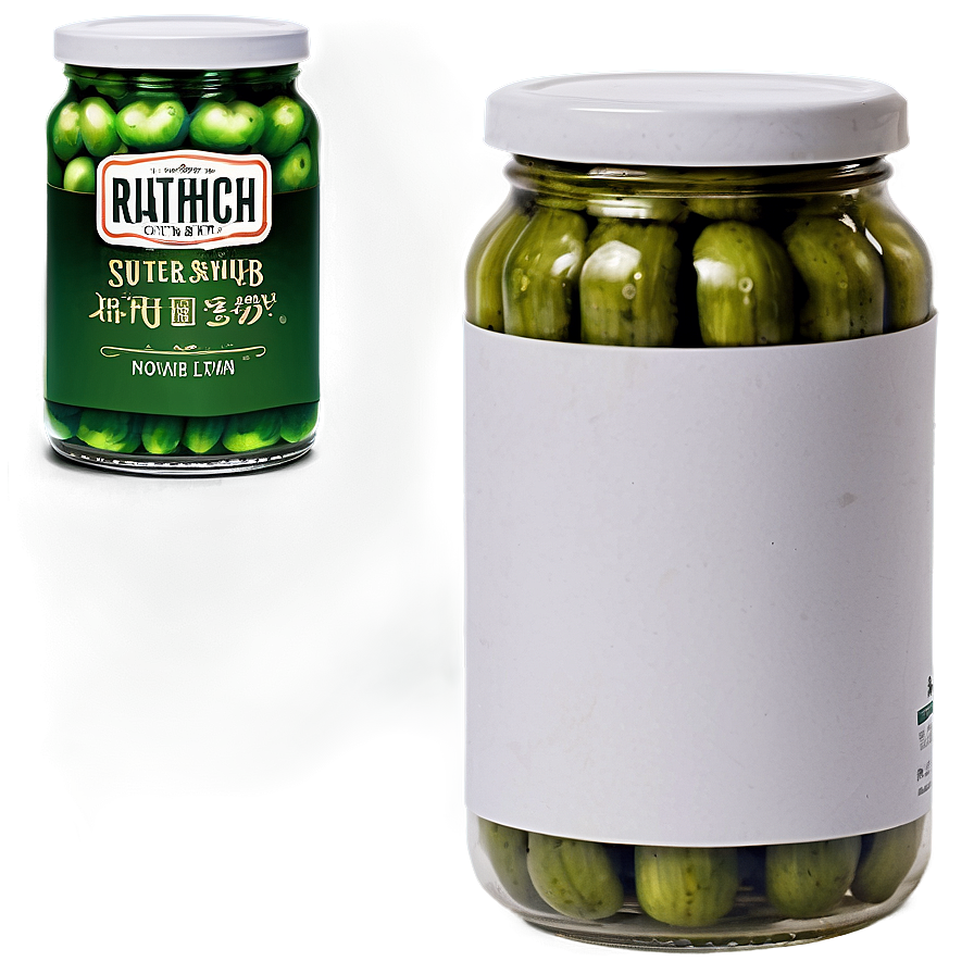 Open Pickle Jar Png 06212024 PNG Image