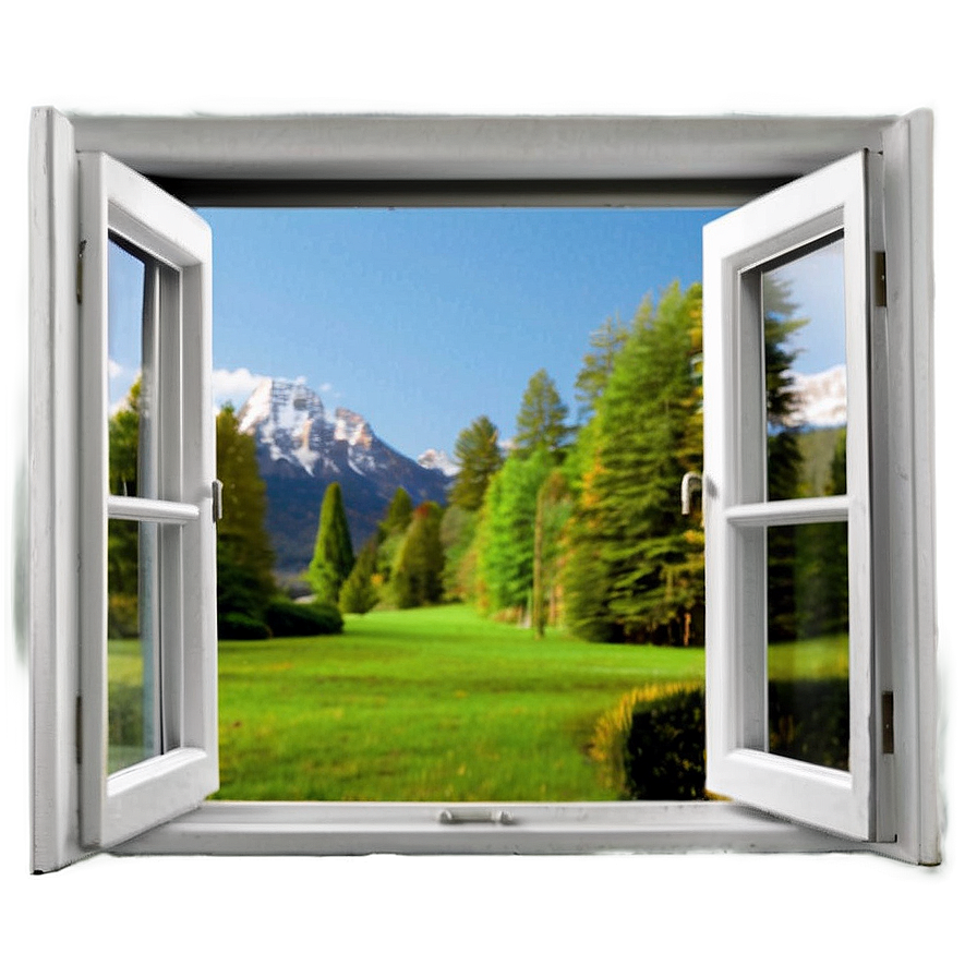 Open Window View Png Msi18 PNG Image