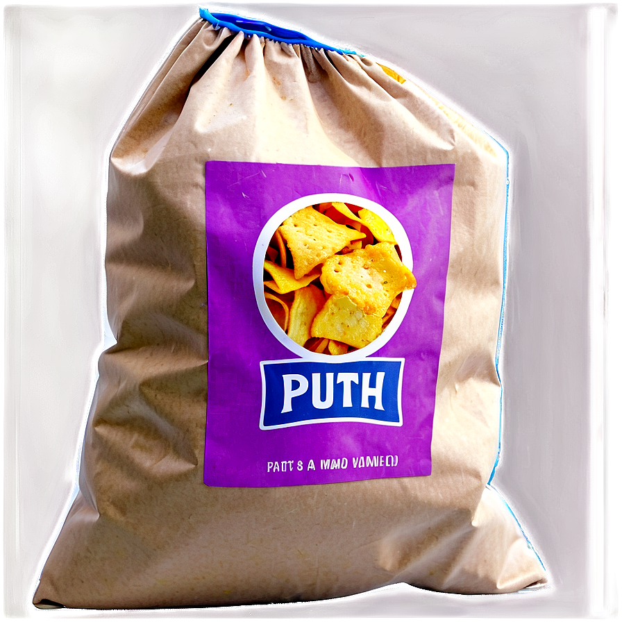 Opened Bag Of Chips Png Wjh PNG Image