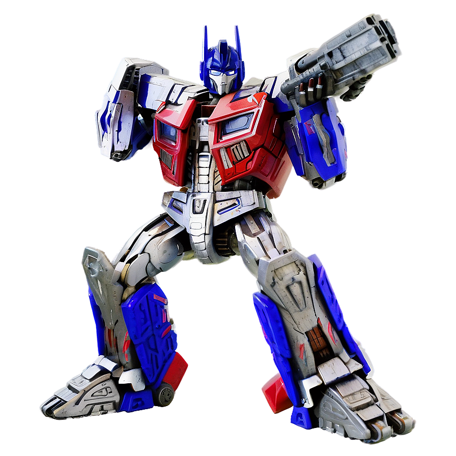 Optimus Prime Battle Scene Png 05252024 PNG Image