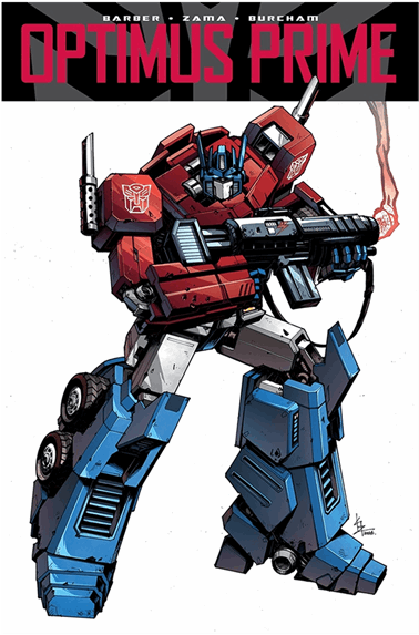 Optimus Prime Comic Art PNG Image