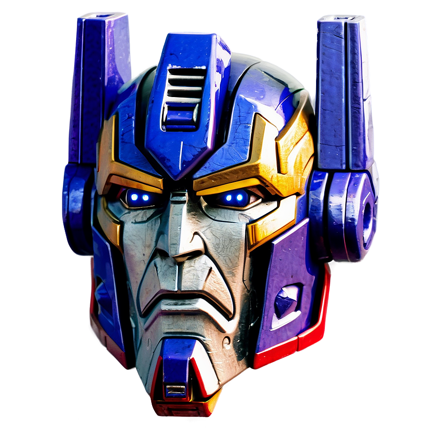 Optimus Prime Face Close-up Png Bmx PNG Image