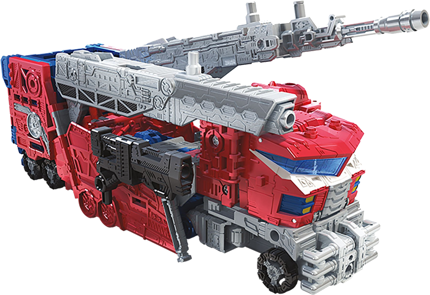 Optimus Prime Truck Mode Toy PNG Image