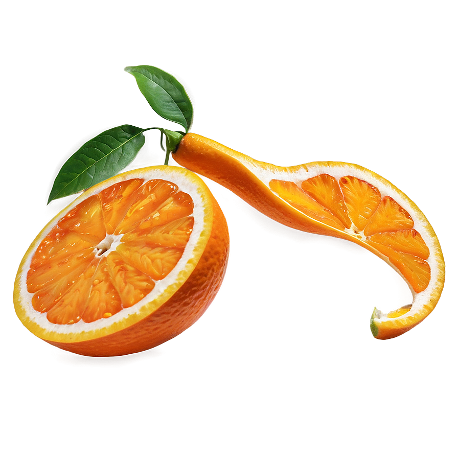 Orange A PNG Image