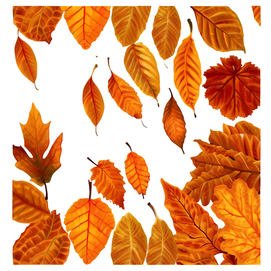 Orange Autumn Leaf Png 05252024 PNG Image