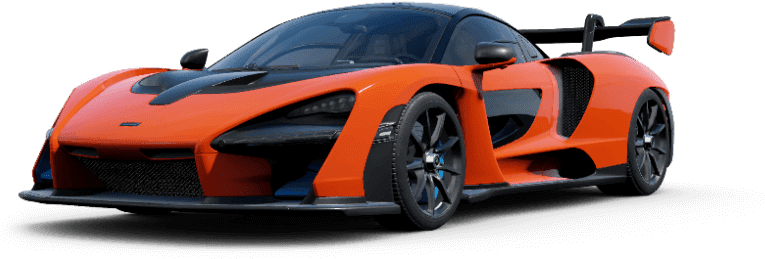 Orange Black Sports Car H D PNG Image