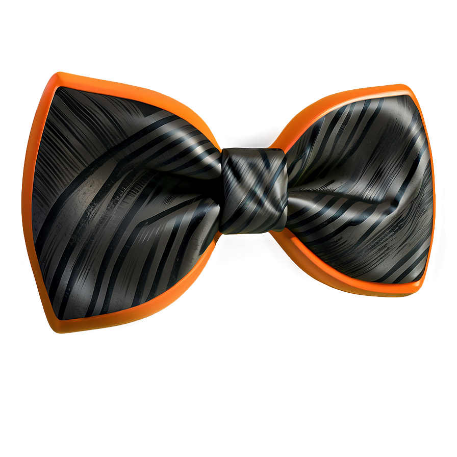 Orange Bow Tie Illustration Png 79 PNG Image