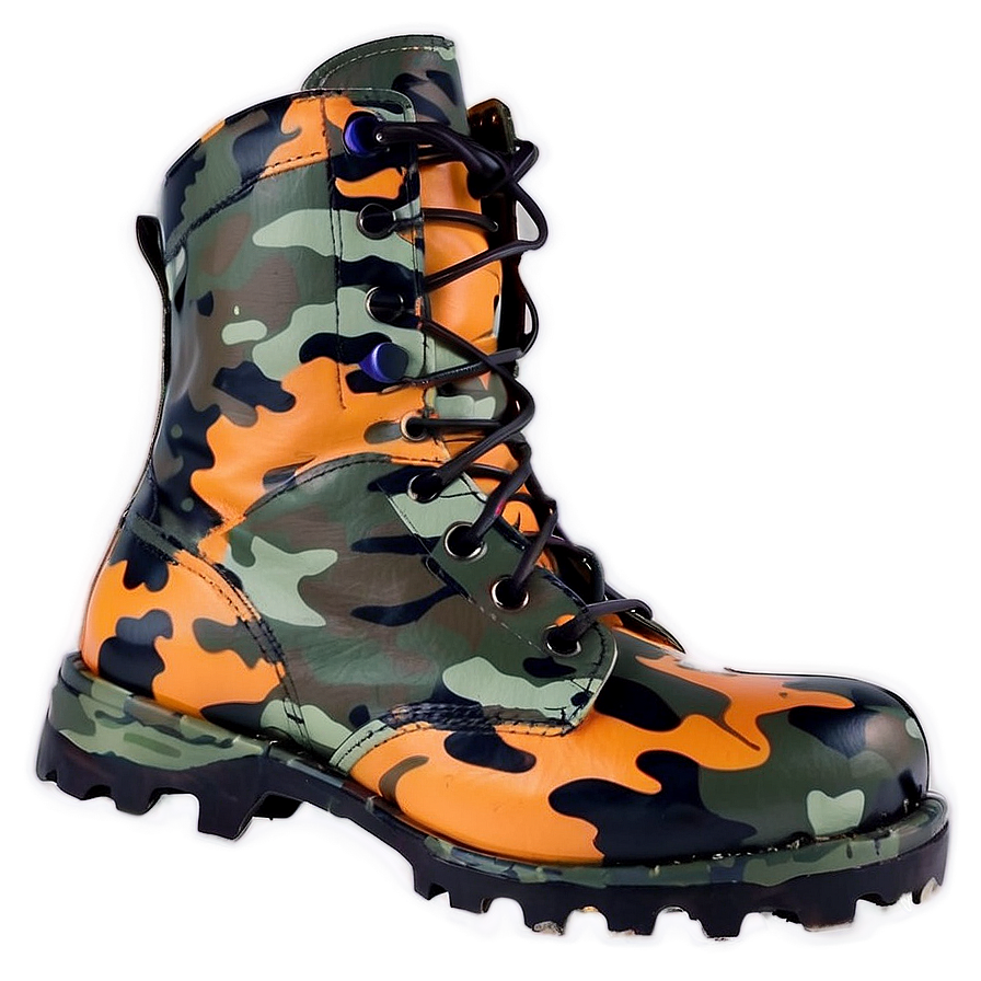 Orange Camo Design Png 17 PNG Image