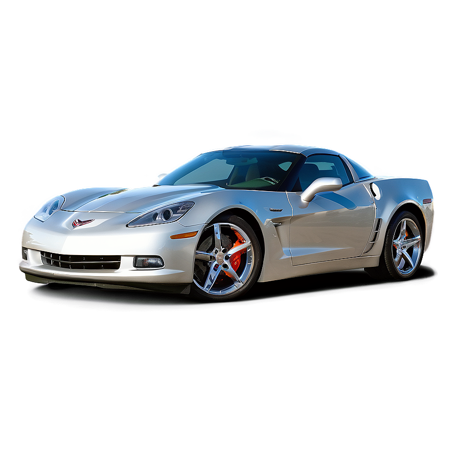 Orange Corvette Png 06252024 PNG Image