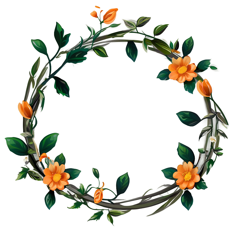 Orange Flower Clipart Png 63 PNG Image