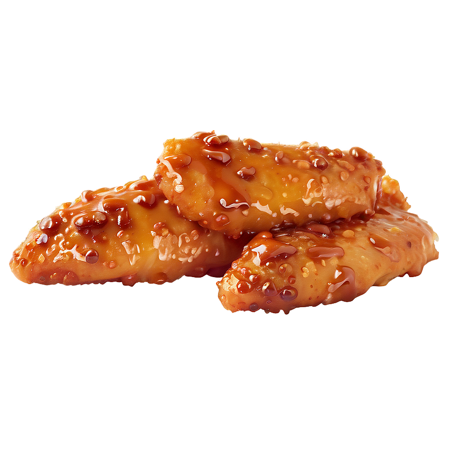 Orange Glazed Chicken Tenders Png Dnq PNG Image