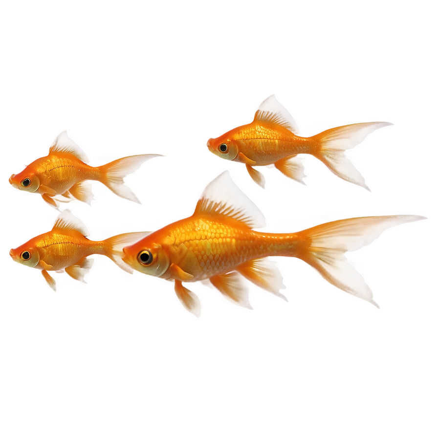 Orange Goldfish Png Did18 PNG Image