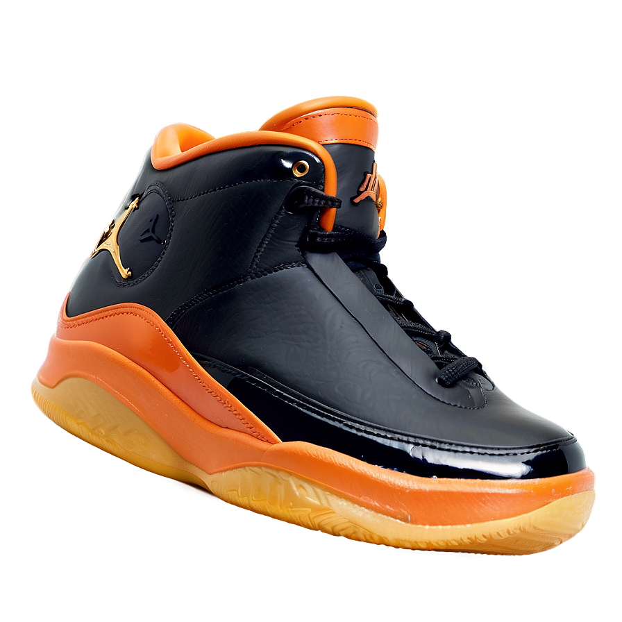 Orange Jordan Shoes Png 06122024 PNG Image