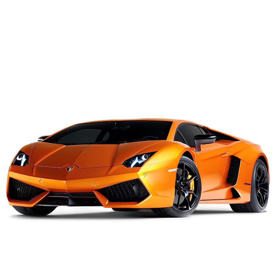 Orange Lamborghini Png 76 PNG Image