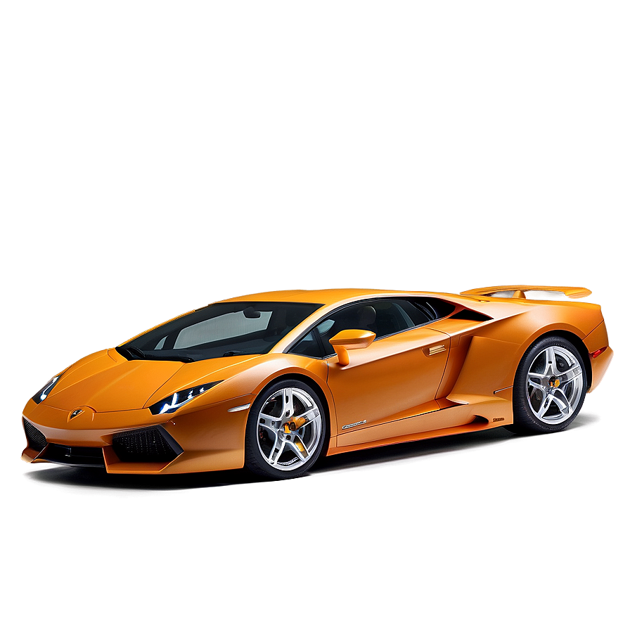 Orange Lamborghini Png Uoy PNG Image