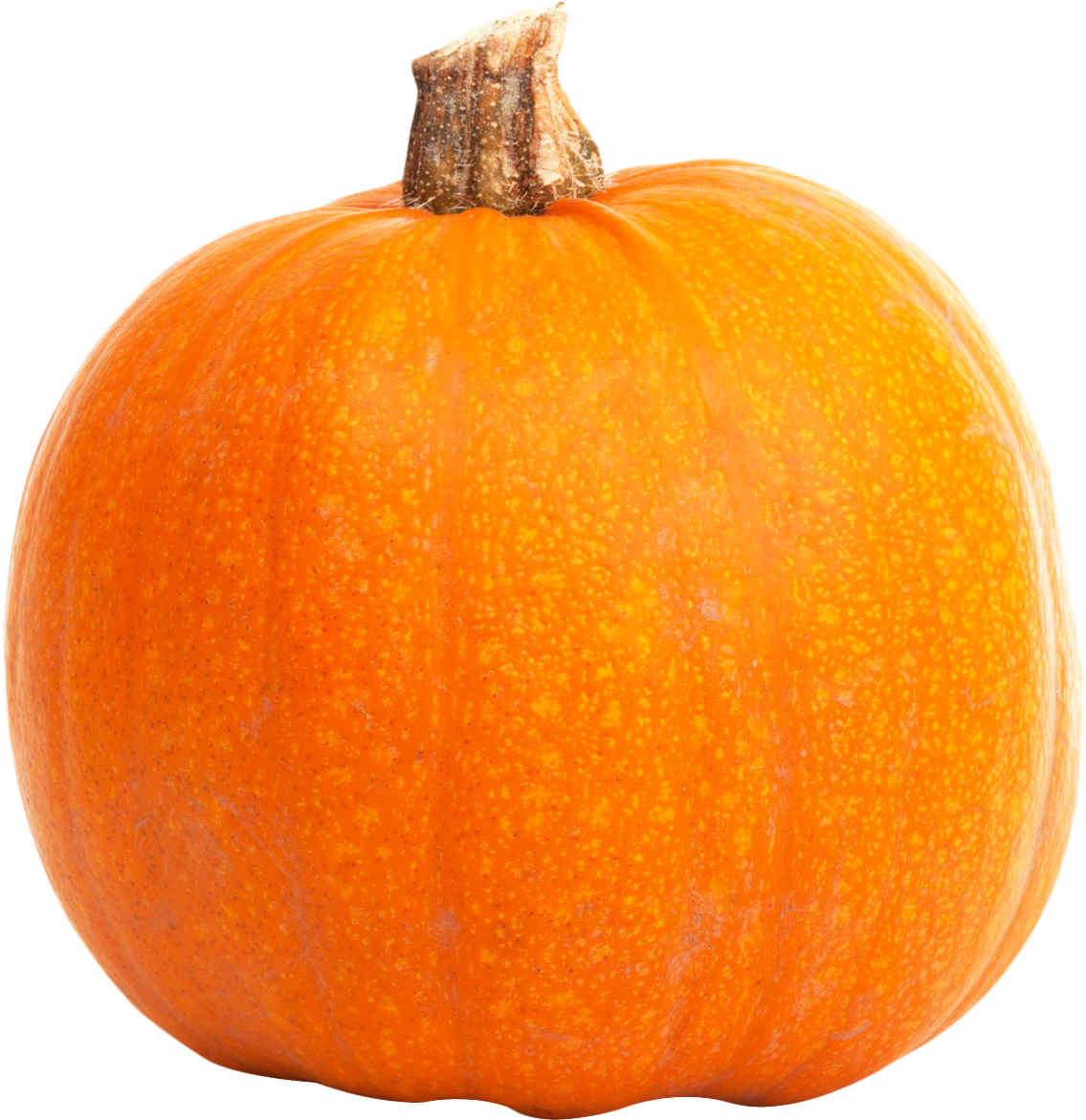 Orange Pumpkin Isolated Background PNG Image