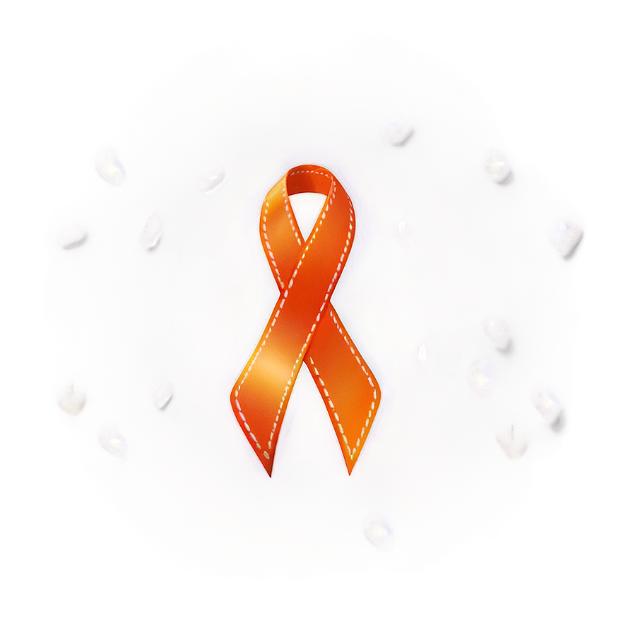 Orange Ribbon Curl Png 8 PNG Image