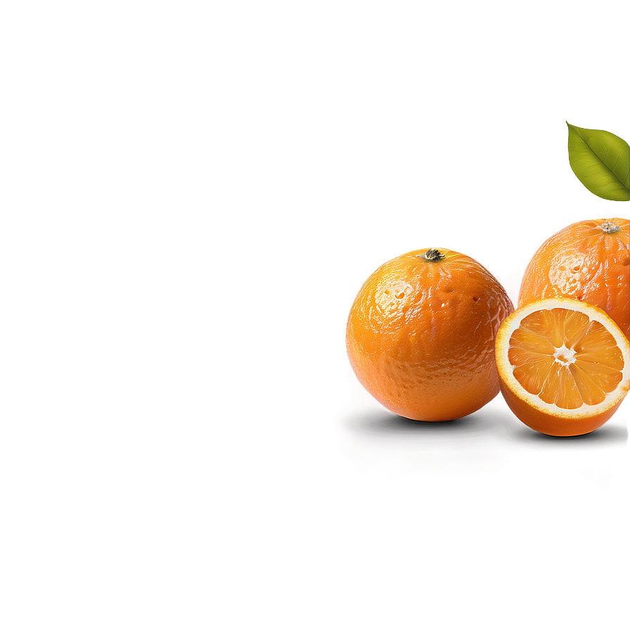 Oranges On White Background Png Bkp46 PNG Image