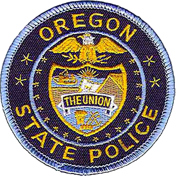 Oregon State Police Patch PNG Image