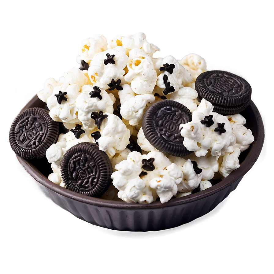 Oreo Cookie Popcorn Png Euv59 PNG Image